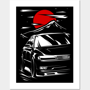 Toyota Mark 2 JZX90 Tourer V Touge Run Posters and Art